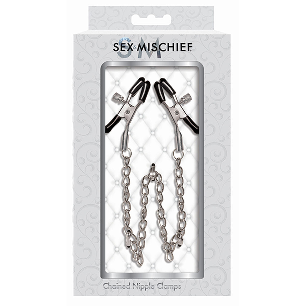 Chained Nipple Clamps Sex & Mischief-8