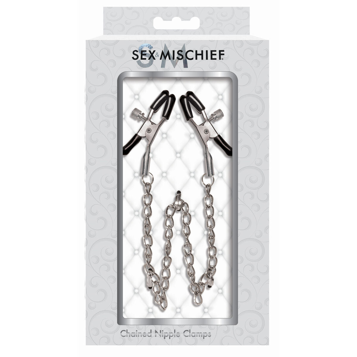 Chained Nipple Clamps Sex & Mischief-6