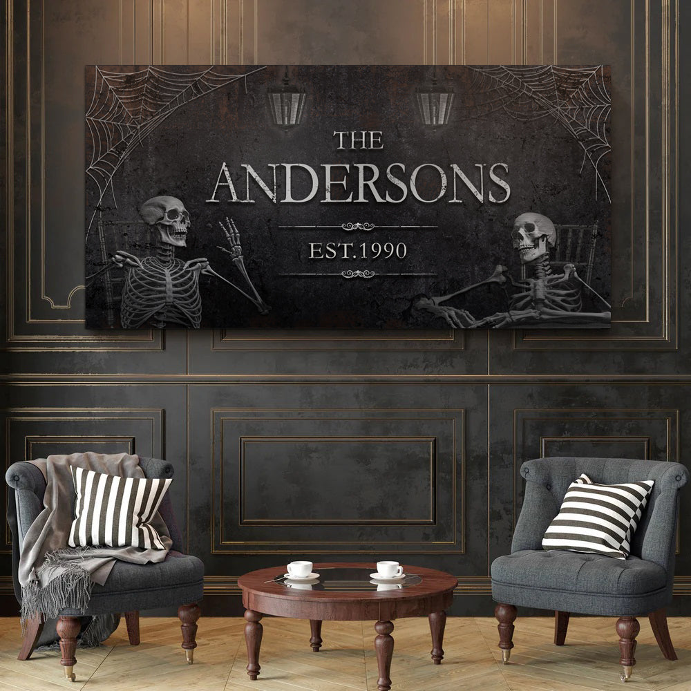 Personalized Gothic Sign VI-2
