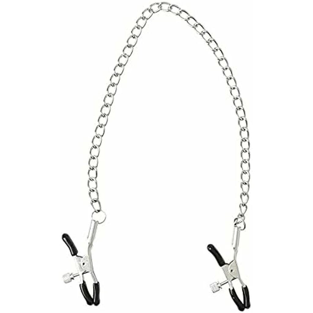 Chained Nipple Clamps Sex & Mischief-12