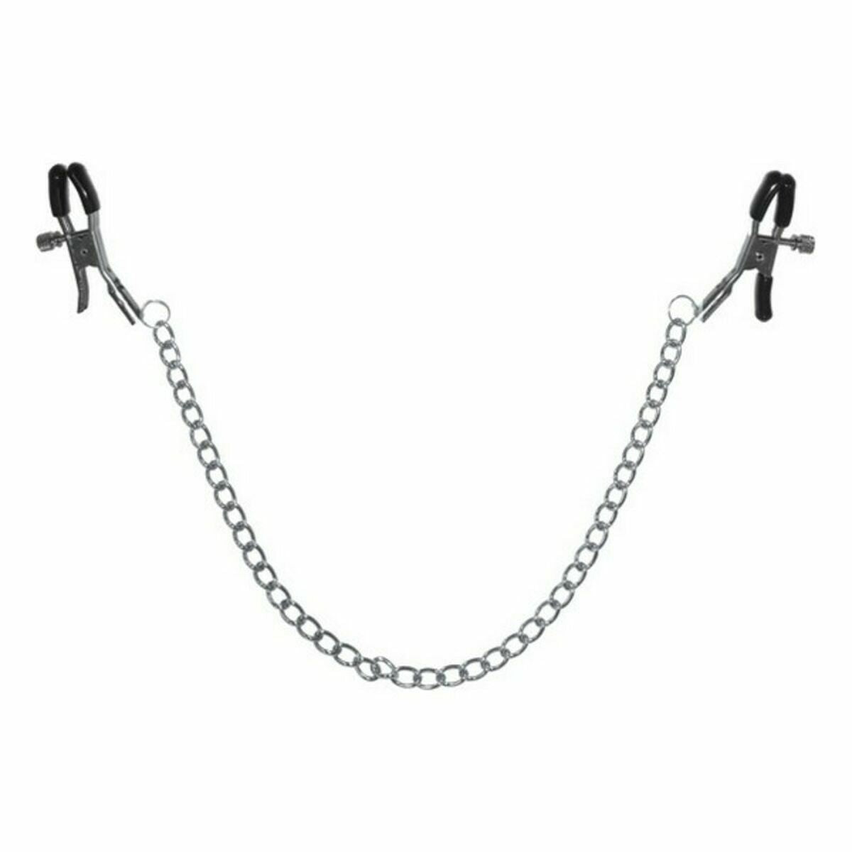 Chained Nipple Clamps Sex & Mischief-0