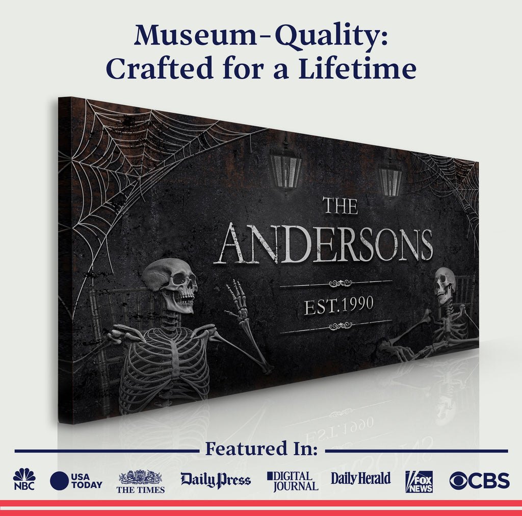 Personalized Gothic Sign VI-3