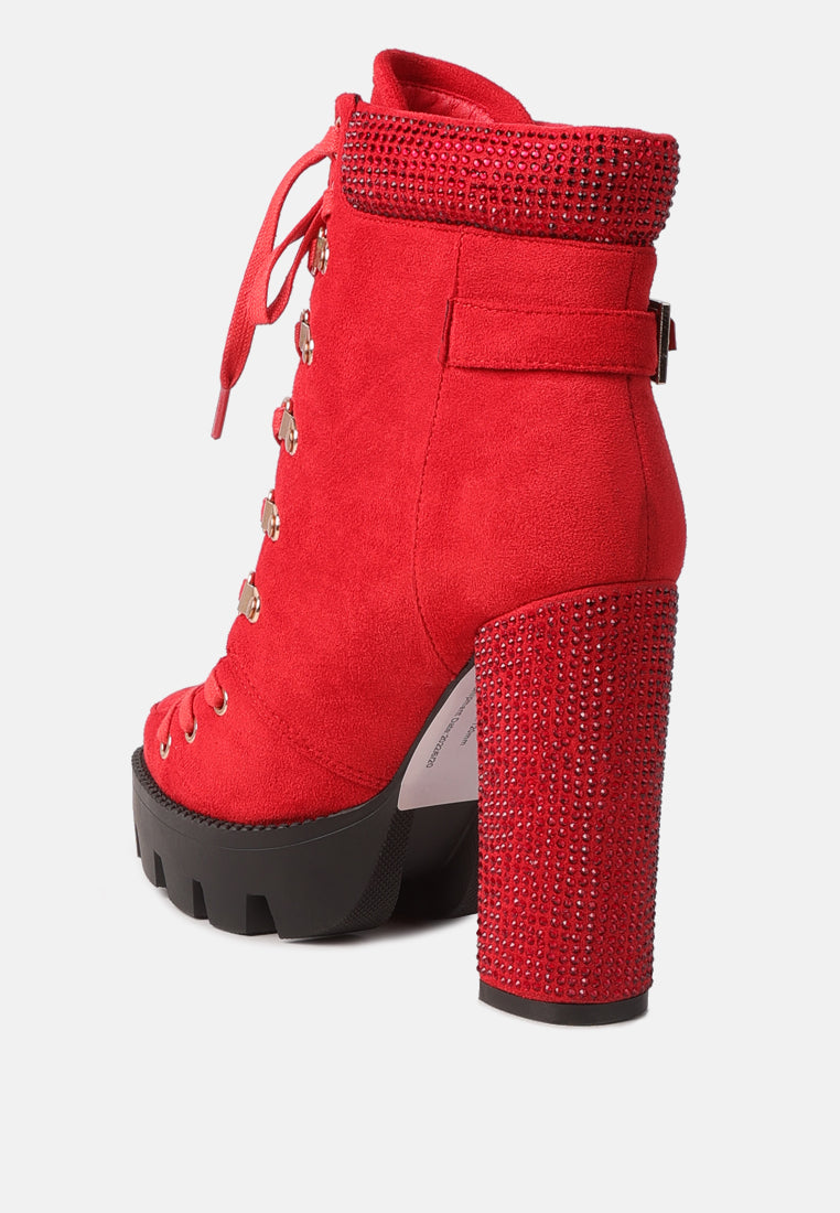 Birch Block Heeled Ankle Boots-2